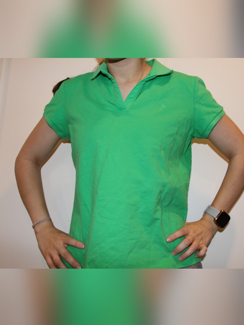 Calvin Klein Vibrant Green Polo